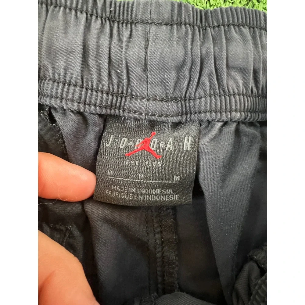 Jordan‎ Mens Black Woven Utility Cargo Pants Jumpman FN4539-010 Medium